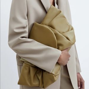 Zara leather chain bag